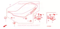 SELLE pour Honda TRX 450 R SPORTRAX Electric Start 2007