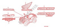 AUTOCOLLANTS pour Honda FOURTRAX 500 FOREMAN 4X4 CAMO 2007