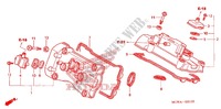 COUVRE CULASSE pour Honda VFR 800 INTERCEPTOR RED 2007