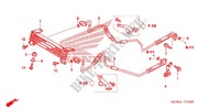 RADIATEUR D'HUILE pour Honda VFR 800 INTERCEPTOR RED 2007