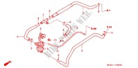 COMMANDE INJECTION D'AIR SOUPAPE pour Honda VT 1100 SHADOW C2 SABRE 2007