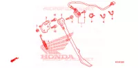 BEQUILLE LATERALE pour Honda SHADOW VT 750 SPIRIT 2007