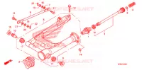 BRAS OSCILLANT pour Honda SHADOW VT 750 SPIRIT 2007