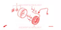 ALTERNATEUR pour Honda SHADOW VT 750 AERO ABS 2007