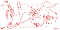 COMMODOS   POIGNEES pour Honda SHADOW VT 750 AERO ABS 2007