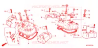 COUVRE CULASSE pour Honda SHADOW VT 750 AERO ABS 2007