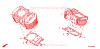 CYLINDRE pour Honda SHADOW VT 750 AERO ABS 2007