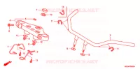 GUIDON   TE DE FOURCHE pour Honda SHADOW VT 750 AERO ABS 2007