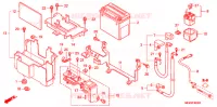 BATTERIE pour Honda VTX 1300 C 2007
