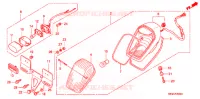 FEU ARRIERE pour Honda VTX 1300 C 2007
