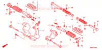 REPOSE PIED pour Honda VTX 1300 C 2007