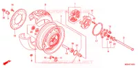 ROUE ARRIERE pour Honda VTX 1300 C 2007