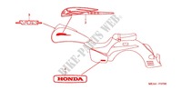 AUTOCOLLANTS pour Honda VTX 1300 R 2007