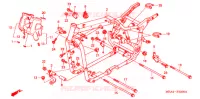 CADRE pour Honda VTX 1300 R 2007