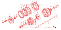 EMBRAYAGE pour Honda VTX 1300 R 2007