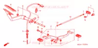 PEDALE pour Honda VTX 1300 R 2007
