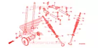 ARBRE A CAMES   SOUPAPE pour Honda FOURTRAX 420 RANCHER 4X4 Manual Shift CAMO 2009