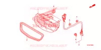 FEU ARRIERE pour Honda FOURTRAX 420 RANCHER 4X4 Manual Shift CAMO 2009