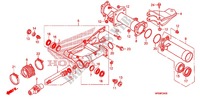 BRAS OSCILLANT pour Honda FOURTRAX 500 FOREMAN 4X4 Power Steering, CAMO 2009