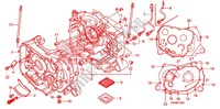 CARTER MOTEUR pour Honda FOURTRAX 500 FOREMAN 4X4 Power Steering, CAMO 2009