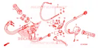 LEVIER DE GUIDON   CABLE   COMMODO pour Honda CBR 1000 RR REPSOL 2011