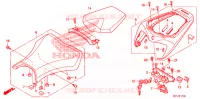 SELLE pour Honda CBR 1000 RR REPSOL 2011