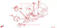 FAISCEAU D'AIRBAG pour Honda GL 1800 GOLD WING NAVI AIRBAG 2013