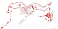 DURITE DE FREIN ARRIERE pour Honda CB 500F ABS RED 2014