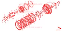 EMBRAYAGE pour Honda CB 500 F ABS 2015