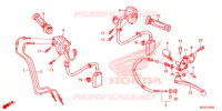 LEVIER DE GUIDON   CABLE   COMMODO pour Honda CB 500 F ABS 2015