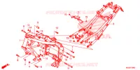 CADRE pour Honda CB 500 F ABS 2015
