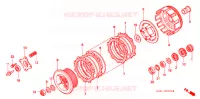 EMBRAYAGE pour Honda XR 250 Without speed warning light 1999