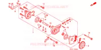 POMPE A HUILE pour Honda XR 250 Without speed warning light 1999