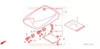 SELLE pour Honda RUCKUS 50 2003