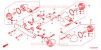 CLIGNOTANT pour Honda SHADOW VT 750 AERO Hamamatsu factory 2006