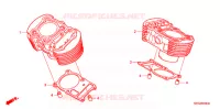 CYLINDRE pour Honda SHADOW VT 750 AERO Hamamatsu factory 2006