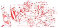 RADIATEUR pour Honda SHADOW VT 750 AERO Hamamatsu factory 2006