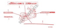 AUTOCOLLANTS (FJS400A/D/FJS600A/D5 8) pour Honda SILVER WING 600 ABS 2005
