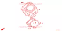CYLINDRE pour Honda CB 250 F ABS 2016