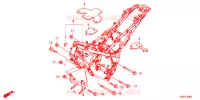 CADRE pour Honda CB 250 F 2016
