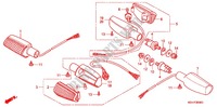 CLIGNOTANT pour Honda CB 250 HORNET SPEED WARNING LIMIT 1999