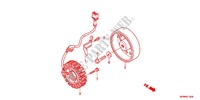 ALTERNATEUR pour Honda CB 400 SUPER FOUR ABS VTEC REVO Color Order Plan Wheel Color 2011