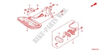 FEU ARRIERE pour Honda CB 400 SUPER FOUR ABS VTEC REVO Color Order Plan Wheel Color 2011