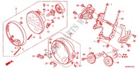 PHARE (CB400/A) pour Honda CB 400 SUPER FOUR ABS VTEC REVO Color Order Plan Wheel Color 2011