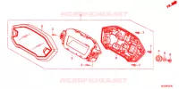 COMPTEUR pour Honda CB 400 X ABS 2015