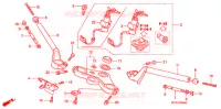 GUIDON   TE DE FOURCHE pour Honda CBR 125 2007