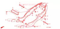 COUVERCLES LATERAUX pour Honda CBR 125 2008
