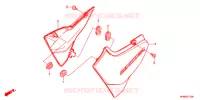 COUVERCLES LATERAUX pour Honda CB 400 SUPER BOL D\'OR ABS REVO SE 2016