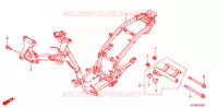 CADRE pour Honda ANC 110 ICON 2012