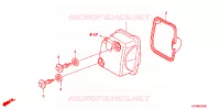 COUVRE CULASSE pour Honda ANC 110 ICON 2012